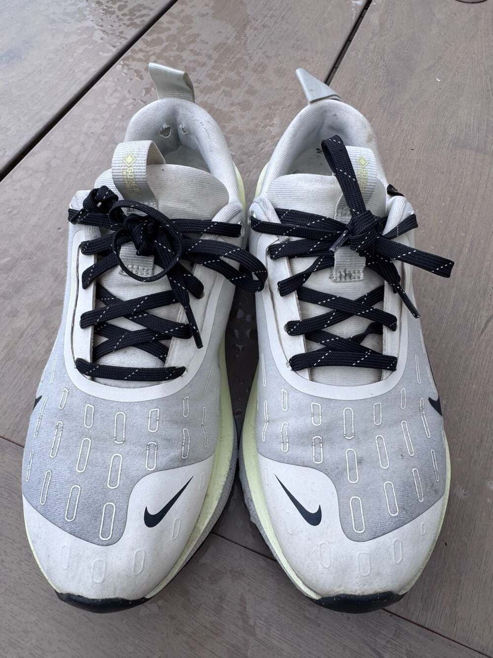Nike Women's ReactX Infinity Run 4 GTX GORE-TEX Pale Ivory Running Shoes FB2197-
